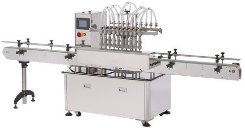 multi nozzle overflow liquid filling machine fl4100